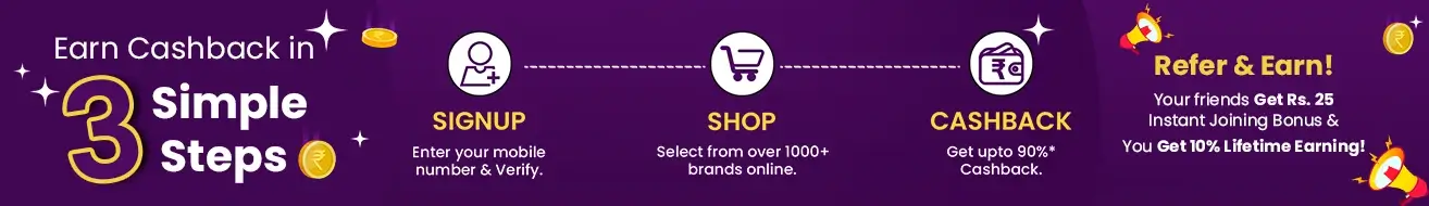 Shopping Saalarefer and earn