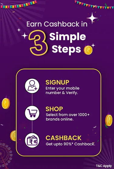 Sign in cashback image