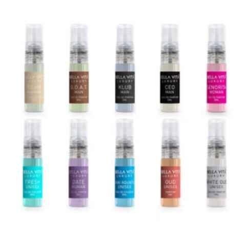 Bella Vita Perfumes Trial - Pack of 10 (50 ml)